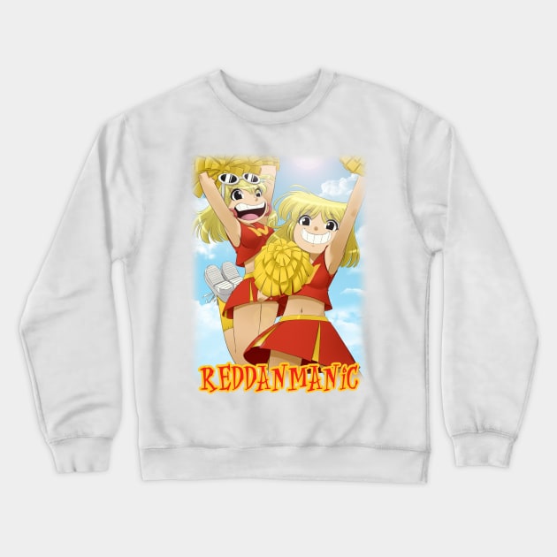 The Loud House - Cheerleaders Crewneck Sweatshirt by Reddanmanic